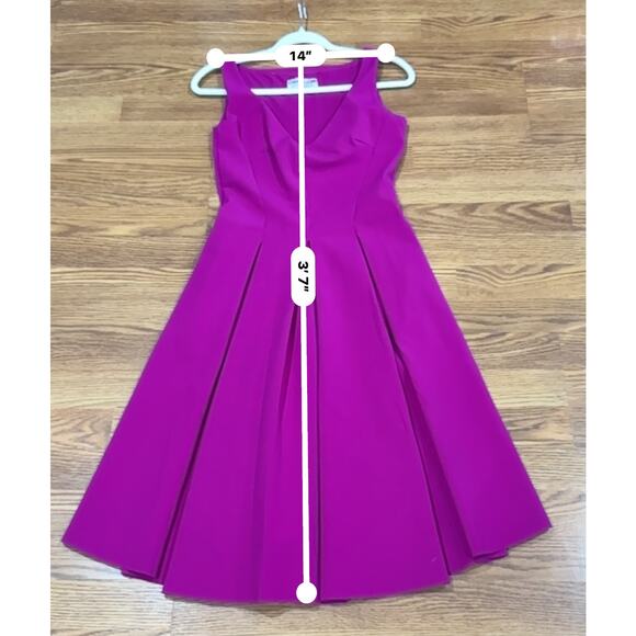 Chiara Boni La Petite Robe Corie V-Neck Fit & Flare  Cocktail dress sz IT 46 - Picture 8 of 16